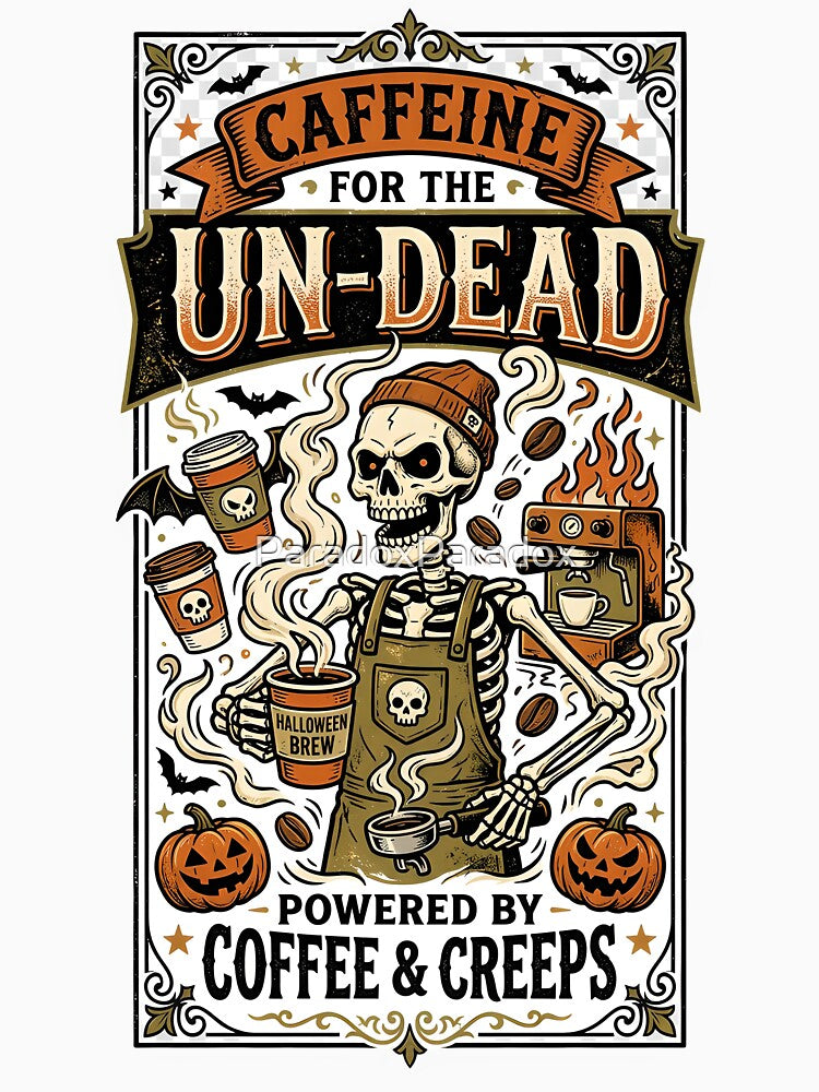 Caffeine for the un-dead - Halloween for barista and coffee lovers by ParadoxParadox
