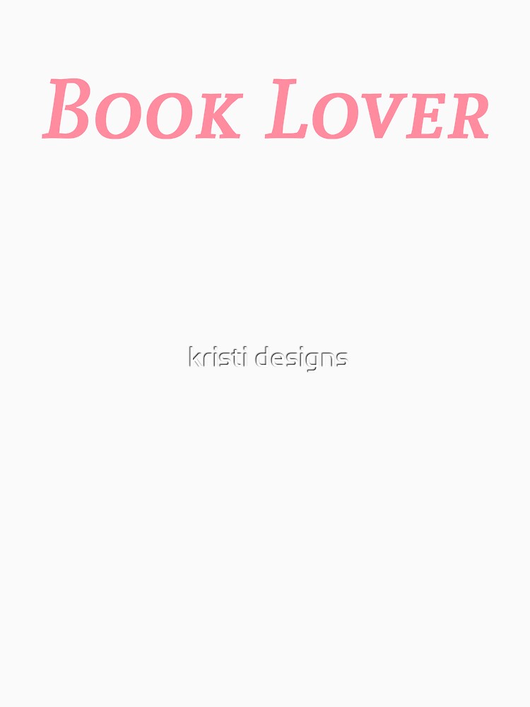 book lover by kristi designs