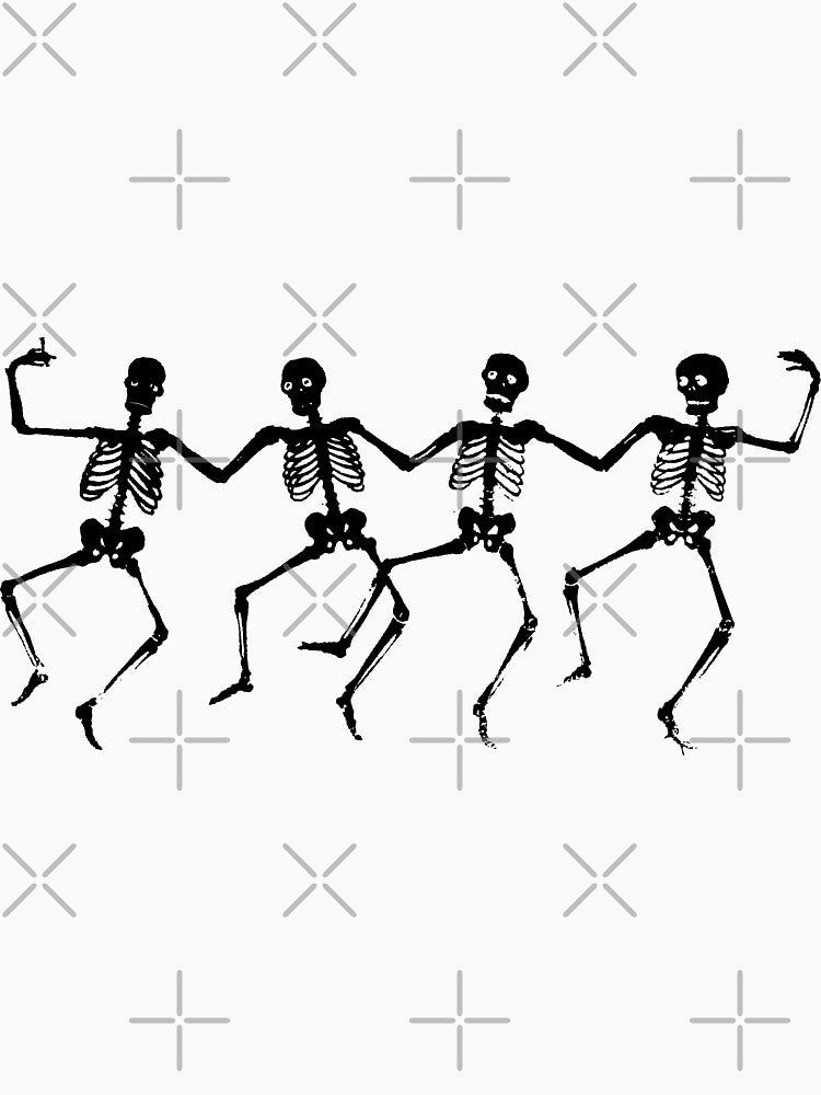 Halloween dancing skeletons by amrmab