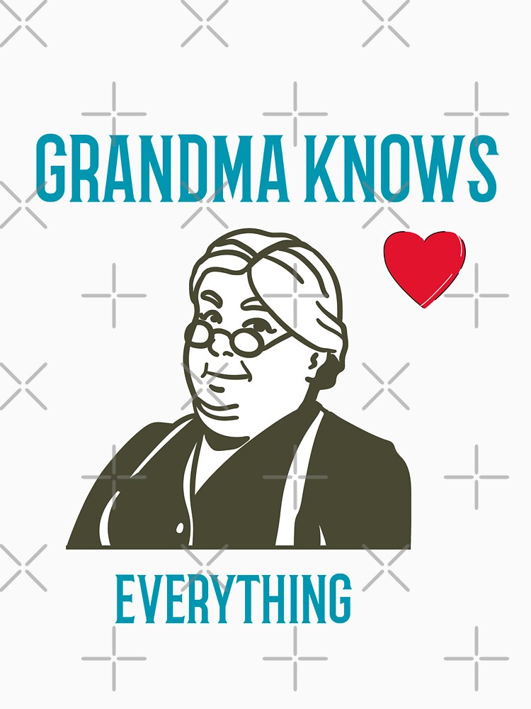 Teal Grandma Knows Everything by Shilpa Gupta