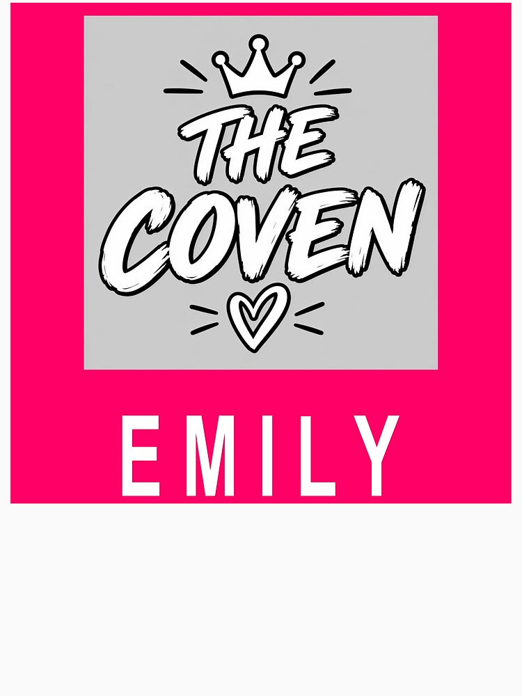 Emily Bachelorette Party Shirts, The coven Bachelorette Party T-Shirts, Oversized Custom Bachelorette Party Shirts - BCLUB by canvas.usuk