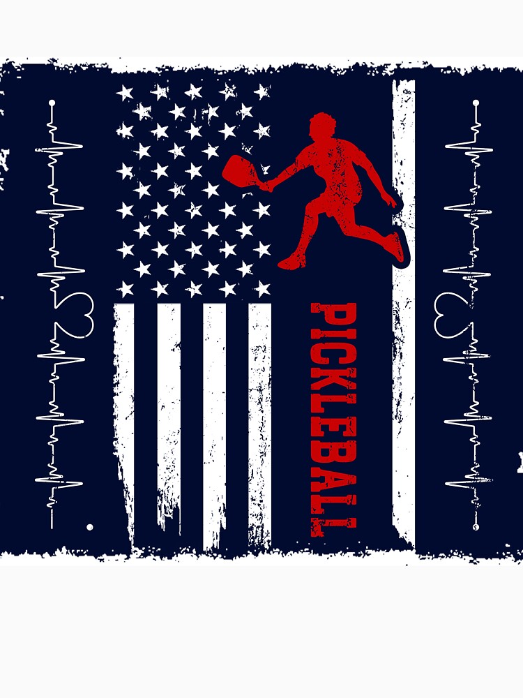 Pickleball USA Flag by ChuckyStore79