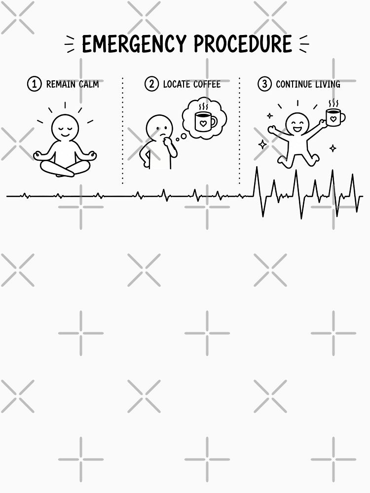 ❤️ HEARTBEAT COLLECITON ❤️ - COFFEE ☕ - Emergency Procedure by WheelieGdArt