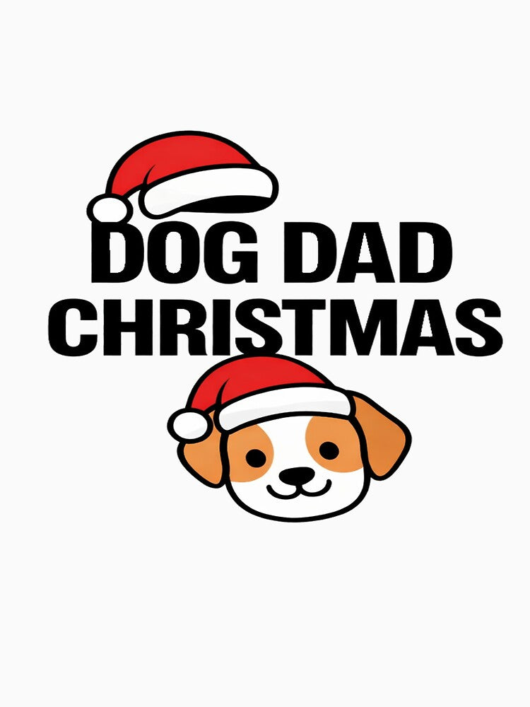 Dog Dad Christmas Design | Funny Dog Lover Holiday Gift by StyleLap