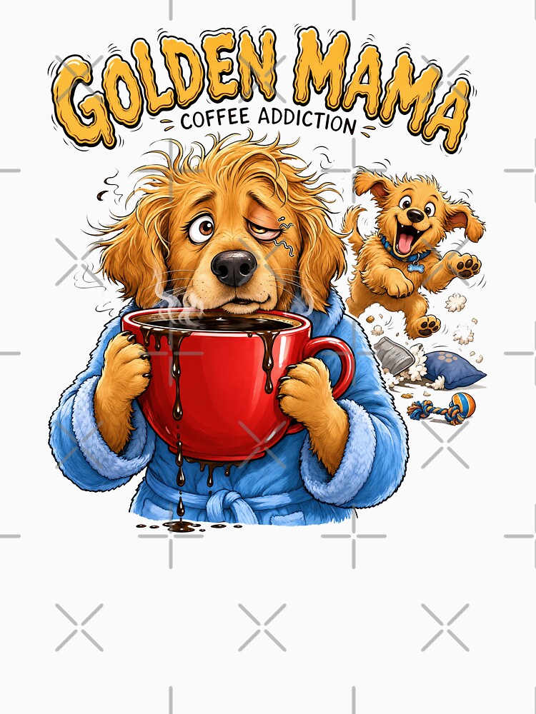 Golden Mama Coffee Addiction by zoughlal