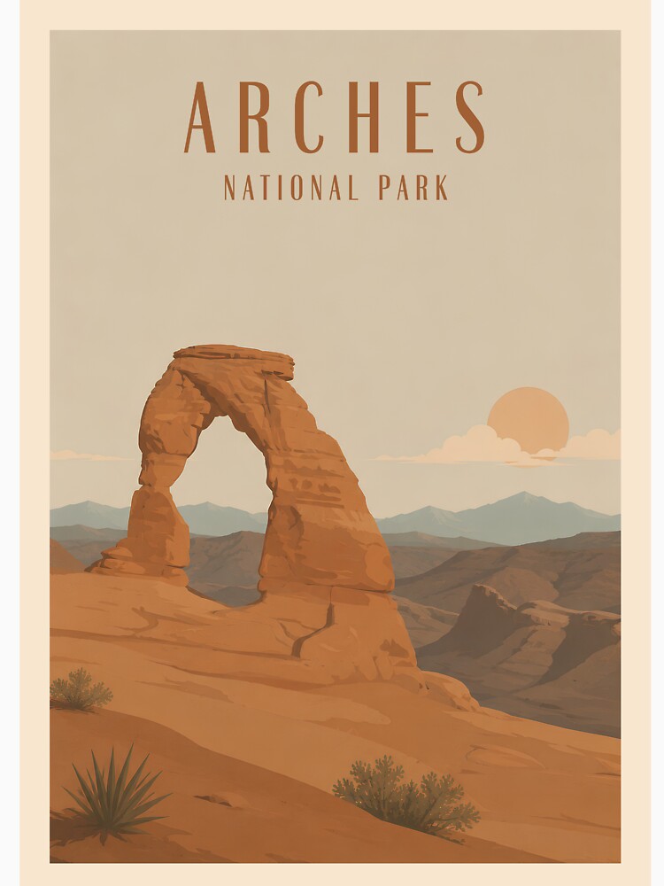 Arches National Park by Wanderlust Studio