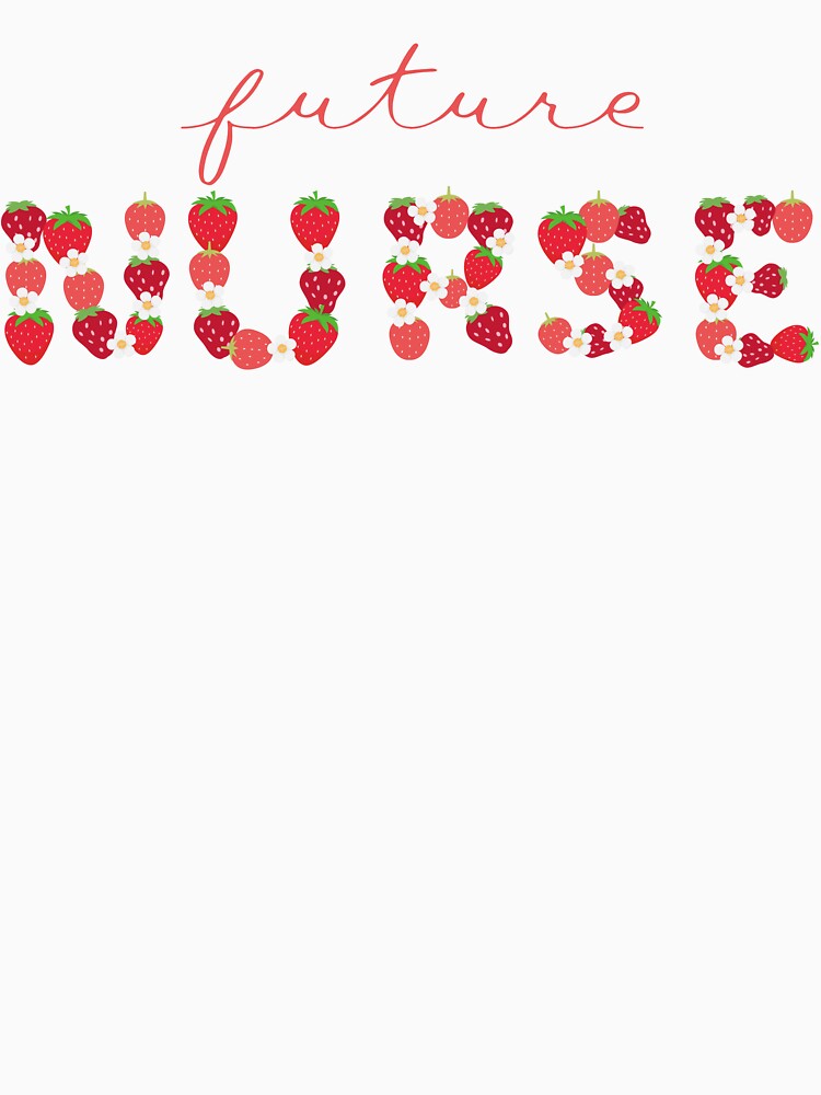 Future Nurse Strawberry Letters by AsinusAS