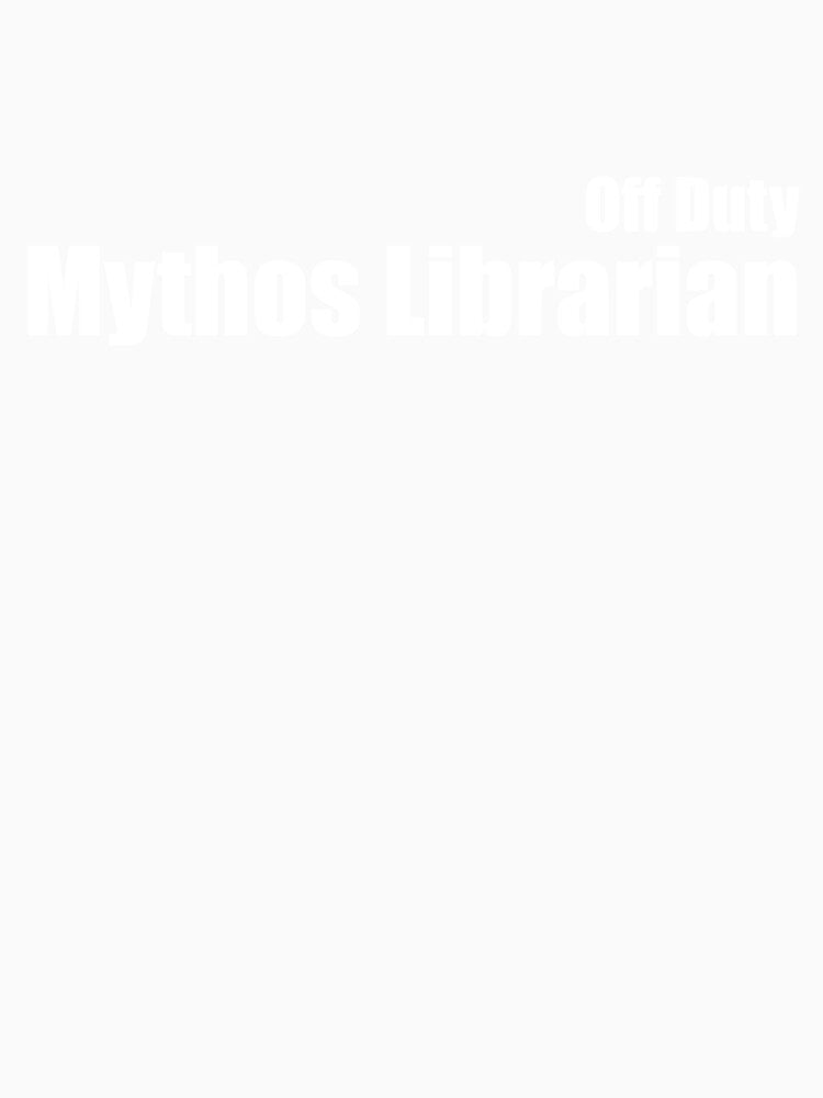 Off Duty Mythos Librarian by Geek Native