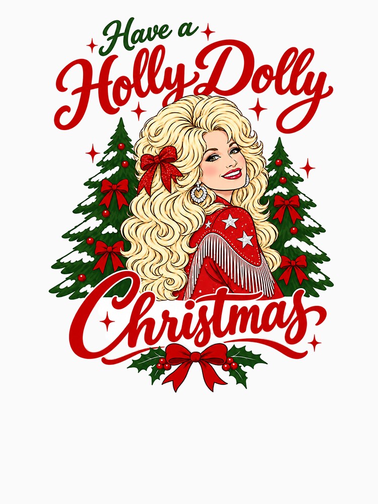 Have A Holly Dolly Christmas by houdalego