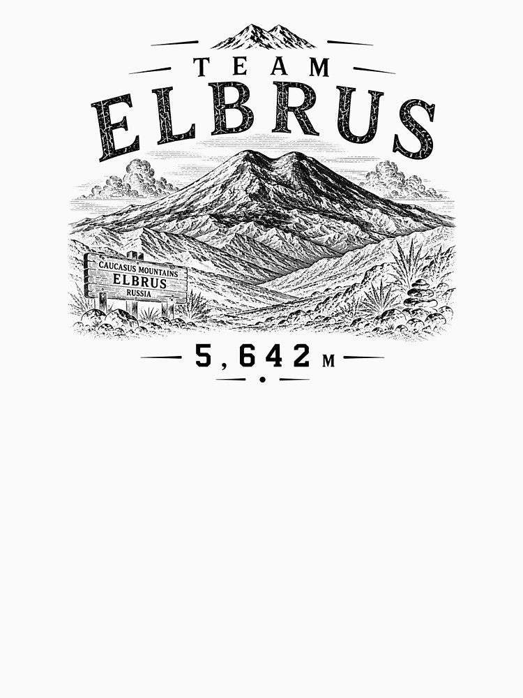 Elbrus Mountain Hiking Design by Miles&Moments