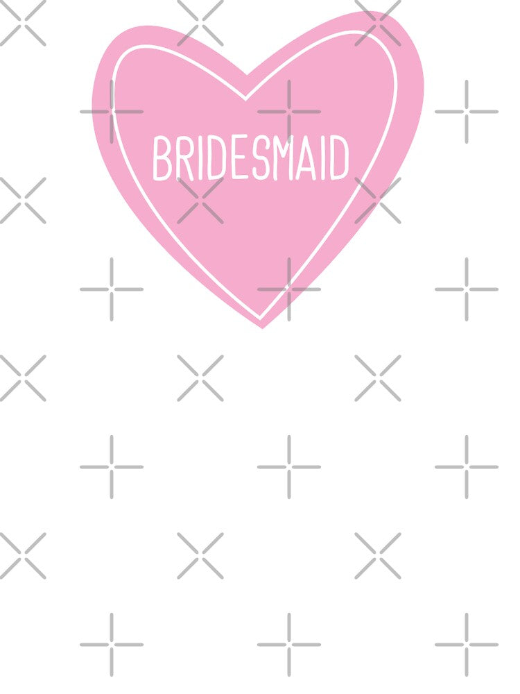 Bridesmaid Heart by teesaurus