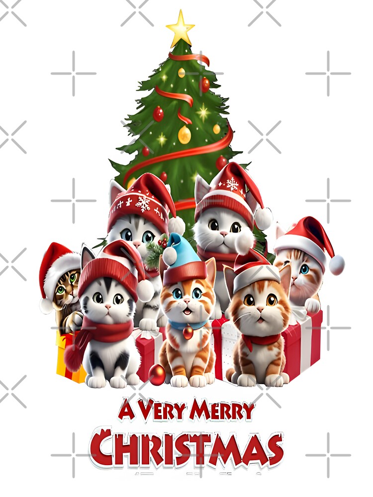 Cat Lover Christmas. by shoula7art