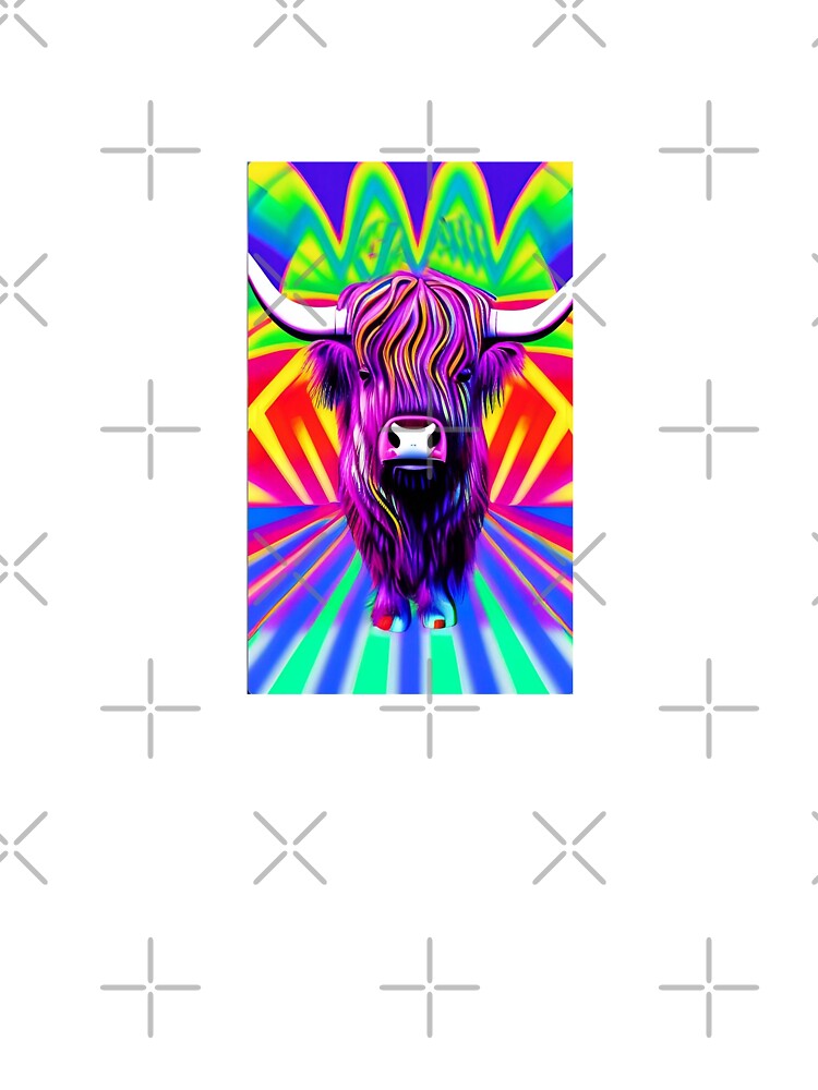 Highland cow by GroovyDino