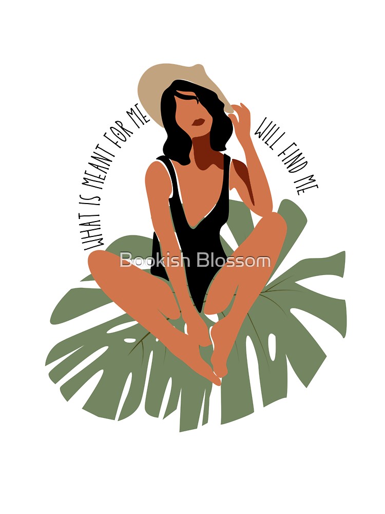 Manifestation girl boho by Bookish Blossom
