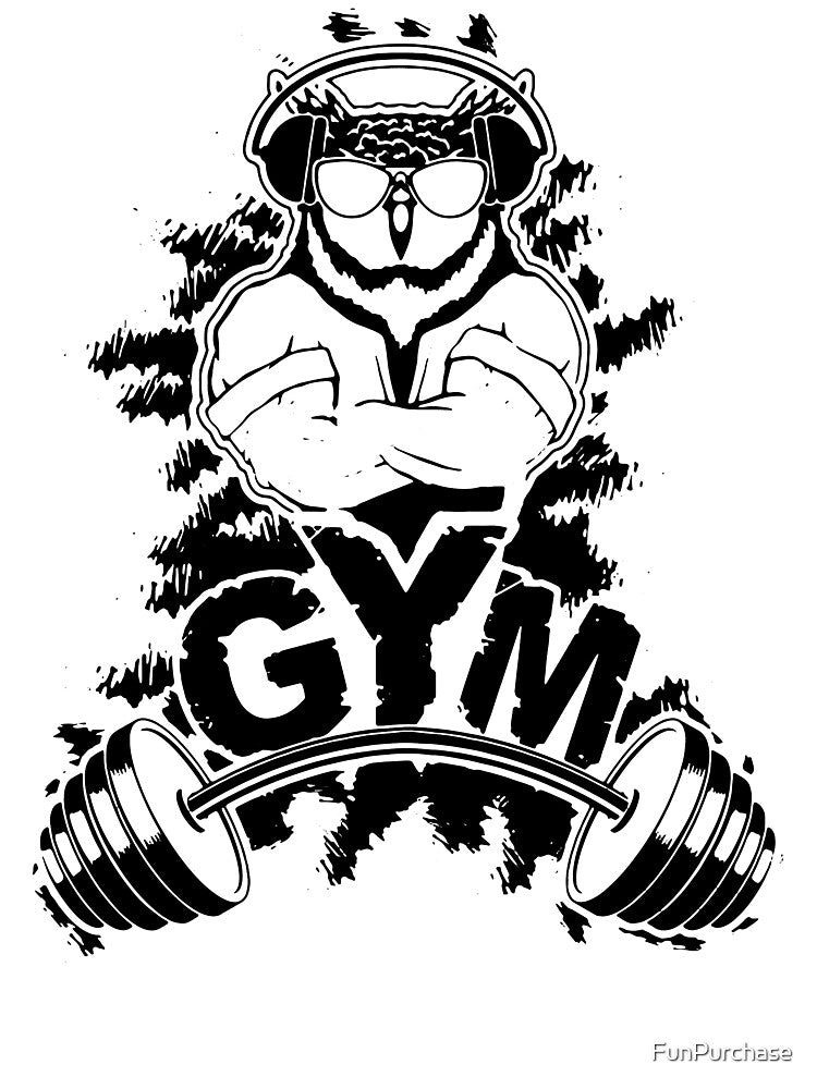 Eagle is gym addict by FunPurchase