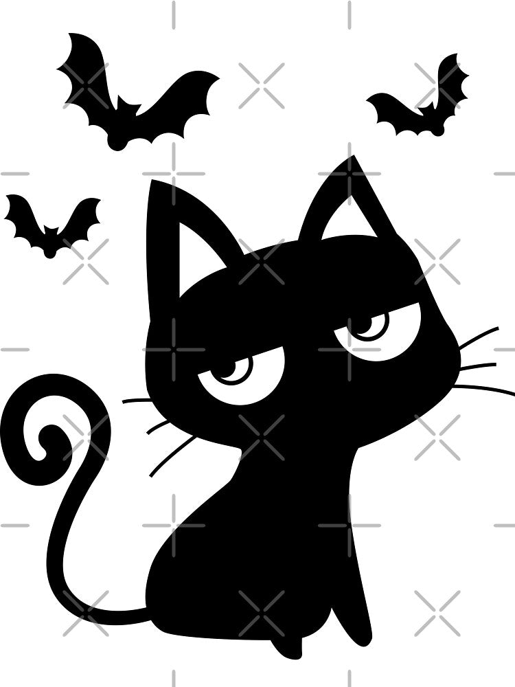 Black Cat Halloween by lightseeker14