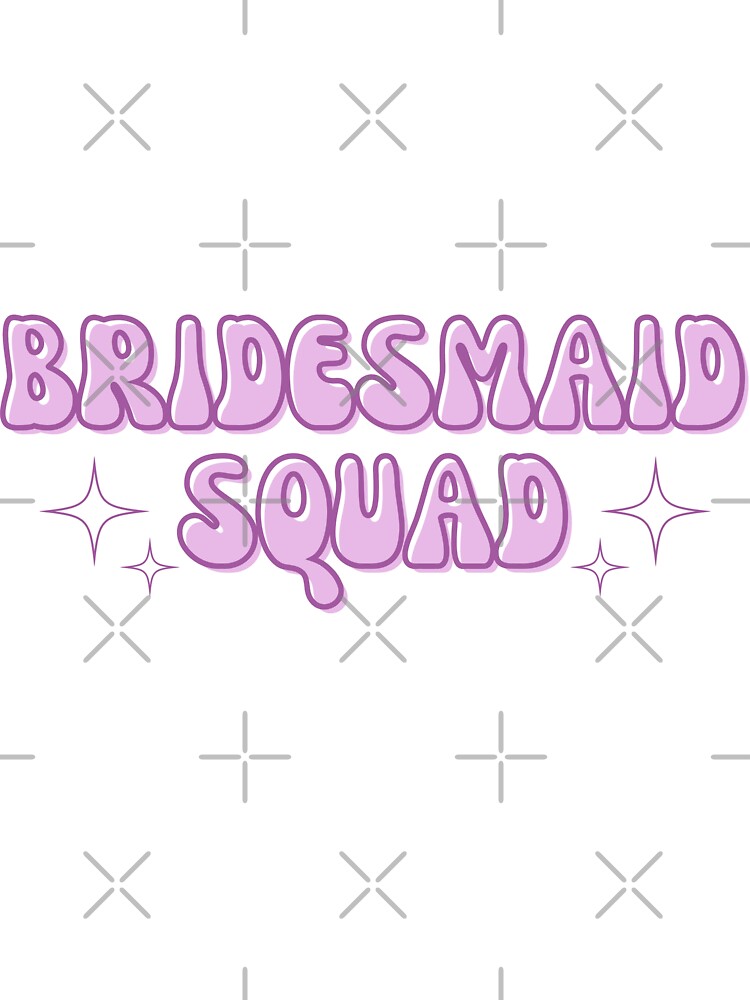 Bridesmaid Squad in Purple by Alli Marie Designs