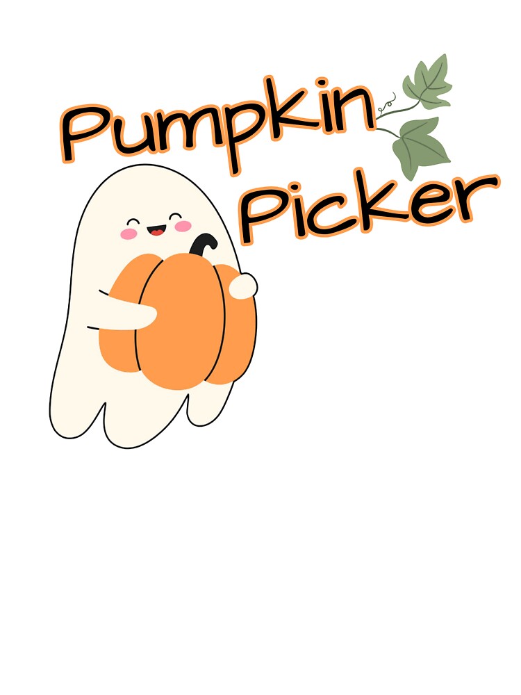 Pumpkin Picking Ghost by Itaroo