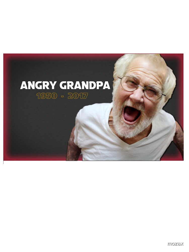 angry grandpa by mozax