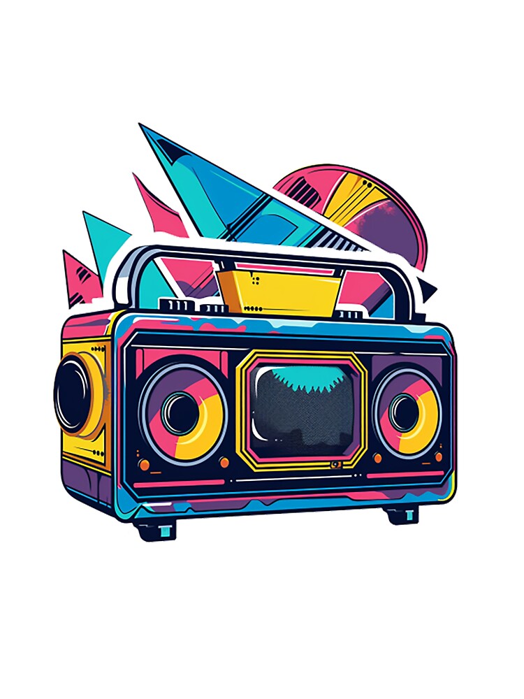 90s Boom Box by TheKMBensons