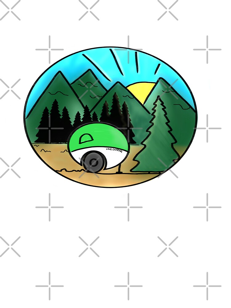 Love camping in the forest and mountains by mcb-jp