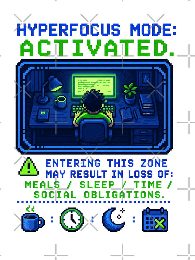 Gamer Focus Hyperfocus Mode Activated by MOSIDRIP™