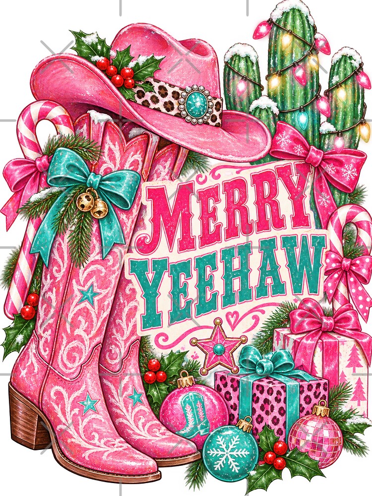 Merry Yeehaw Western Christmas by hobbybox