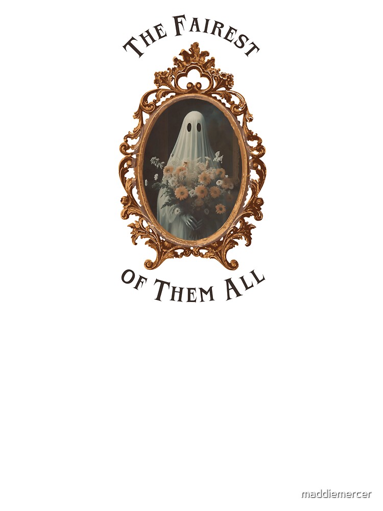 Vintage Spooky Ghost by maddiemercer