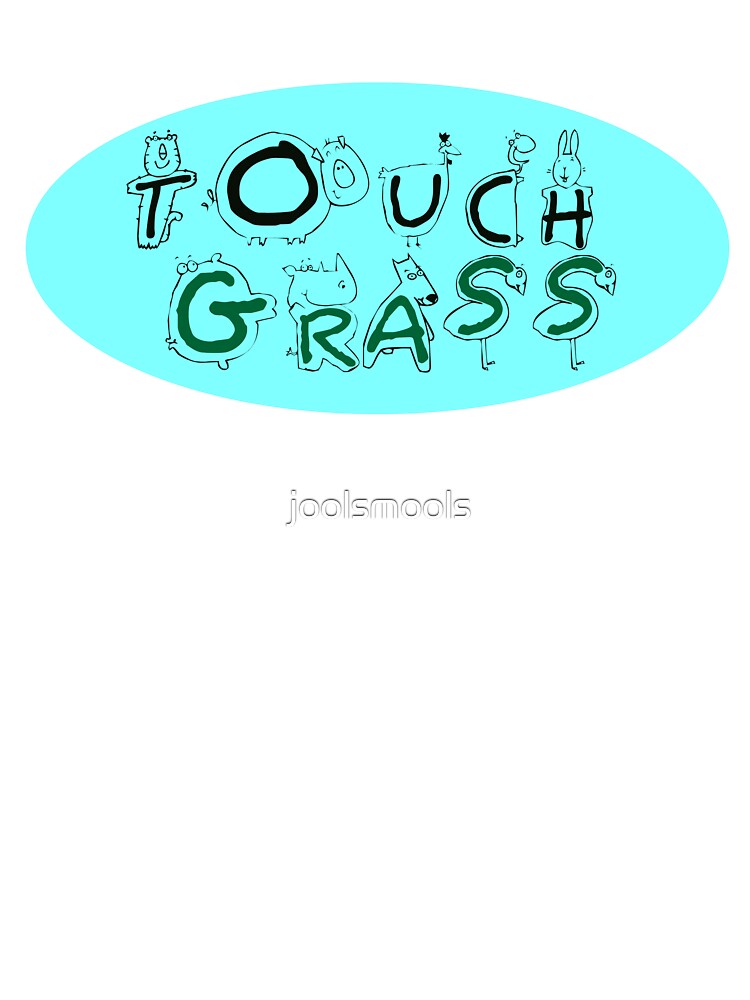 touich grass animal farm by joolsmools