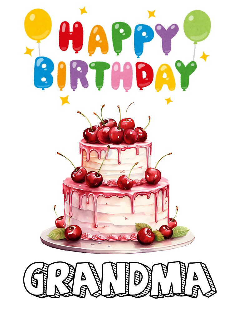 Happy Birthday Grandma – A special gift for Grandma by PureHopeStudio