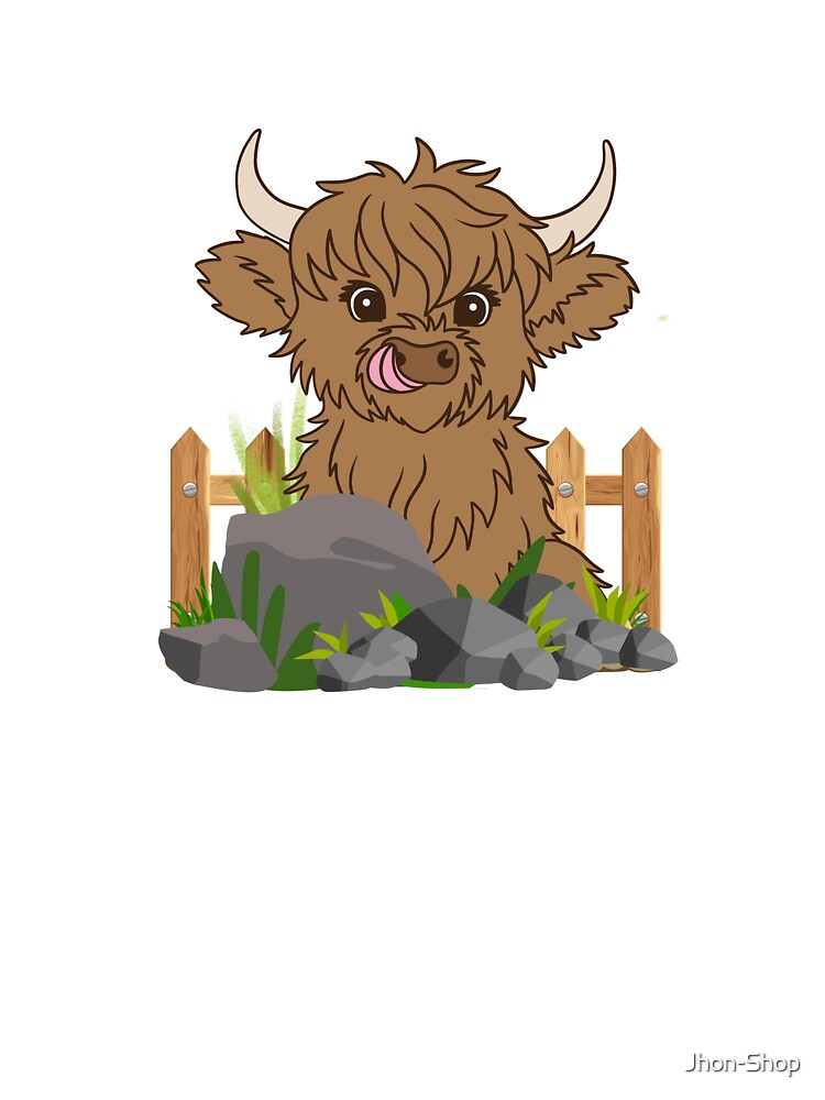 Highland Cow by Jhon-Shop