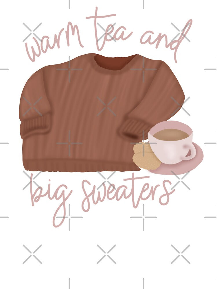 Warm tea and big sweaters by Becky-Marie