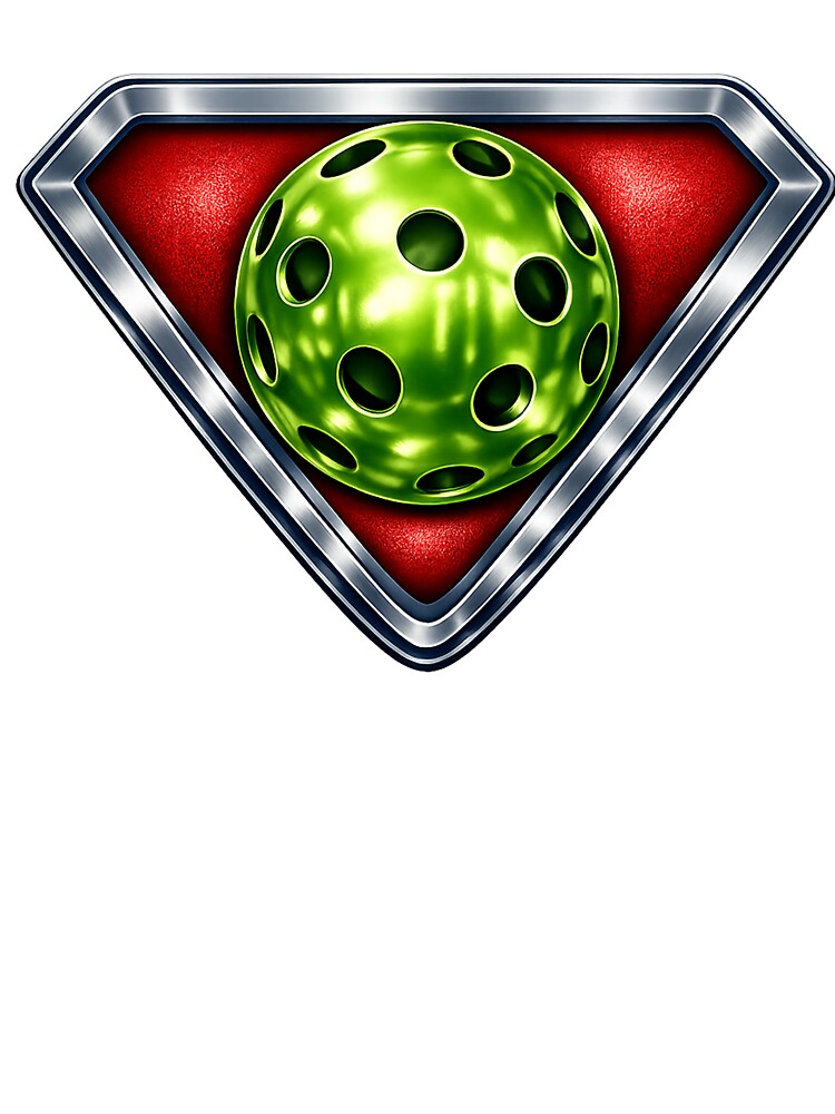 Super Pickleball – Hero Shield Design by simplehcity