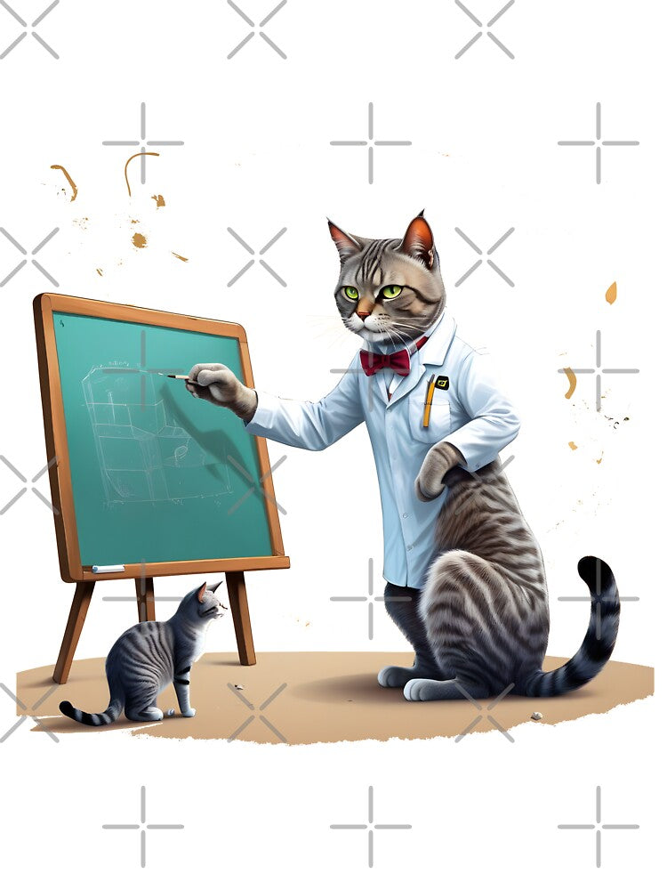 IN MY TEACHER ERA TEACHER CAT by Mayalogo