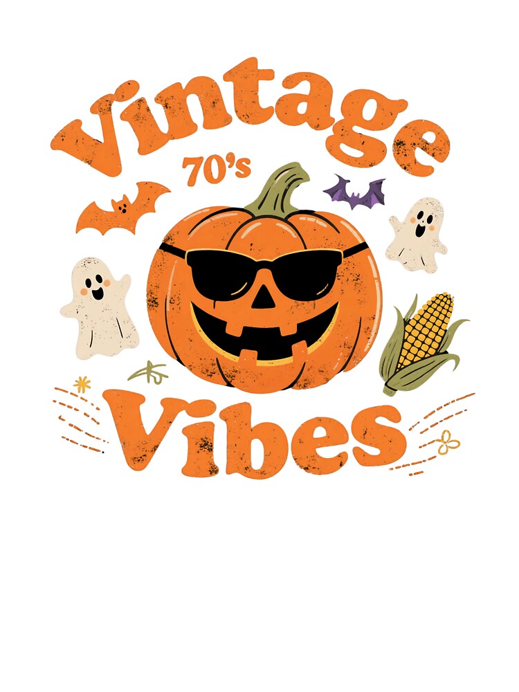 Vintage 70s Pumpkin Halloween Vibes by Mimoshi ⭐⭐⭐⭐⭐