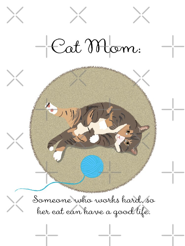 Cat Mom, Cat Mom Phrase, Cat Mom Definition by Gabrielle Freitas