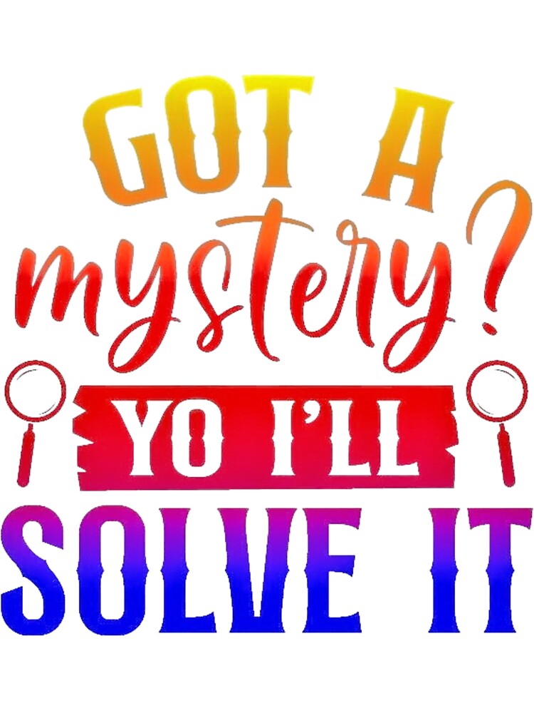 Got A Mystery Yo I'll Solve It!  (For true crime fans!) Beautiful pop art colours. by CristalleLisa