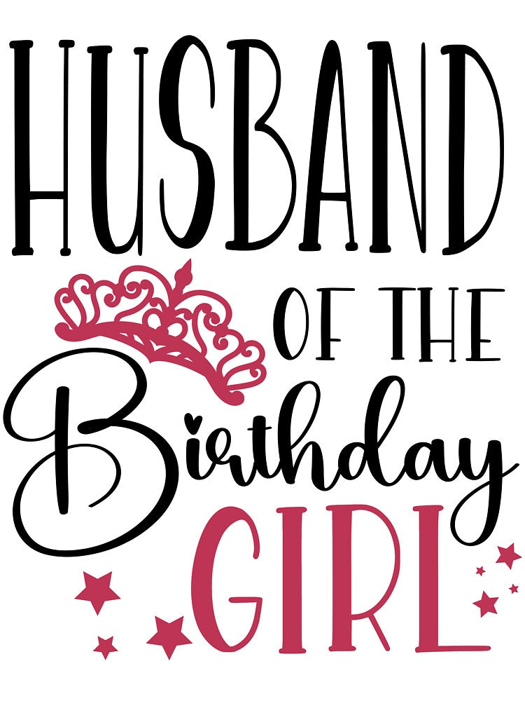 Family Matching Birthday Squad Husband of the Birthday Girl Birthday Squad Party Favors by mysticblvd