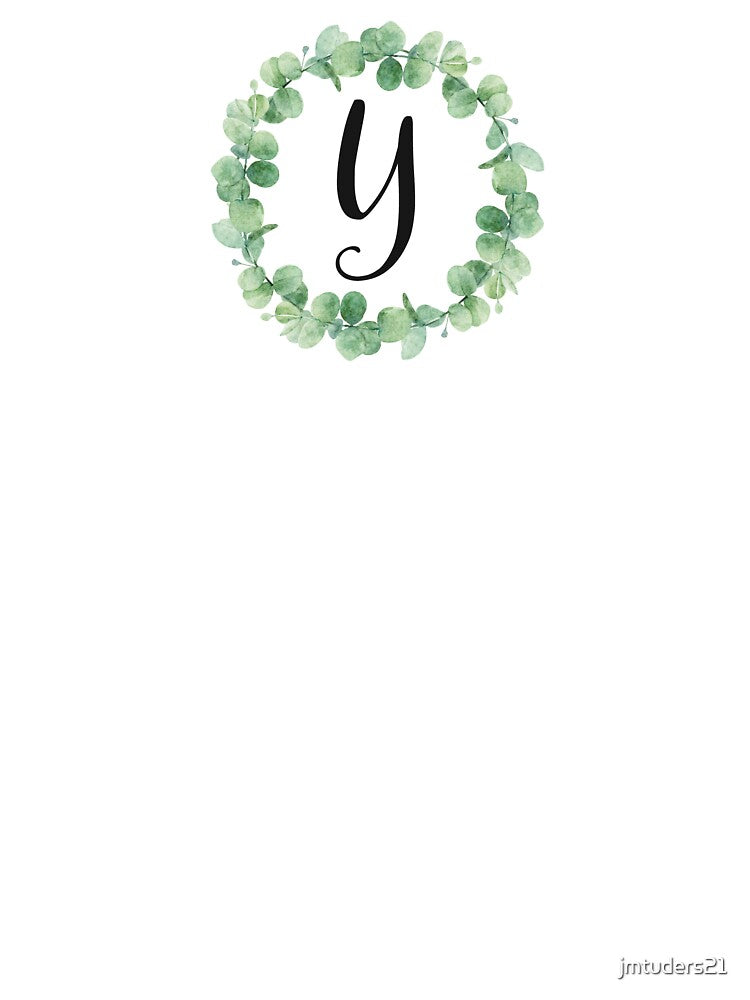 Wreath Initial Y by jmtuders21