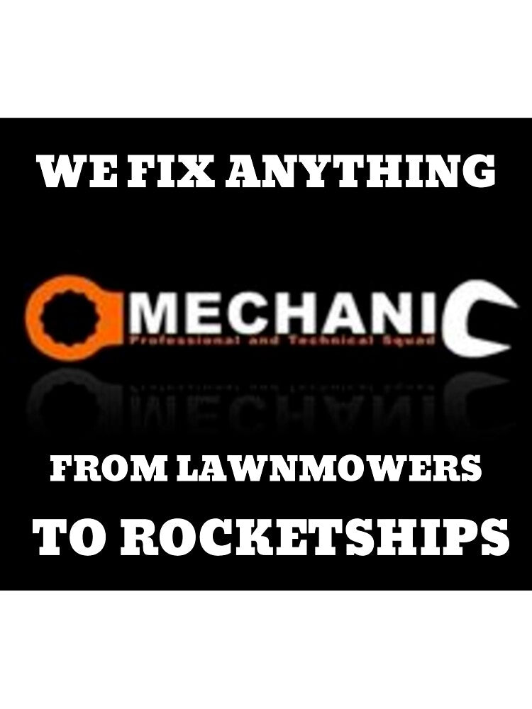 We Fix Anything Mechanic by FunTeeGraphics1