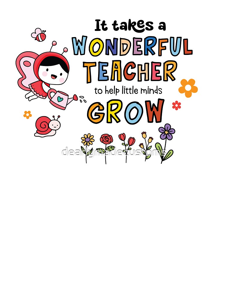 WonderfulTeacher Appreciation Gift, Funny Tea Lover Teacher Gift, Best Teacher Gift by dearlymadecustoms