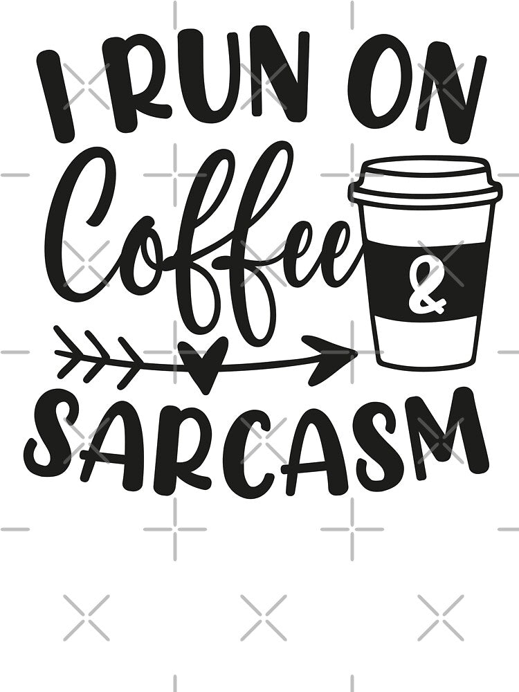 I Run on Coffee Chaos and Cuss Words - Funny Gifts for Coffee Lovers & Drinkers - Busy Mom & Mother Gear by gunaone-design
