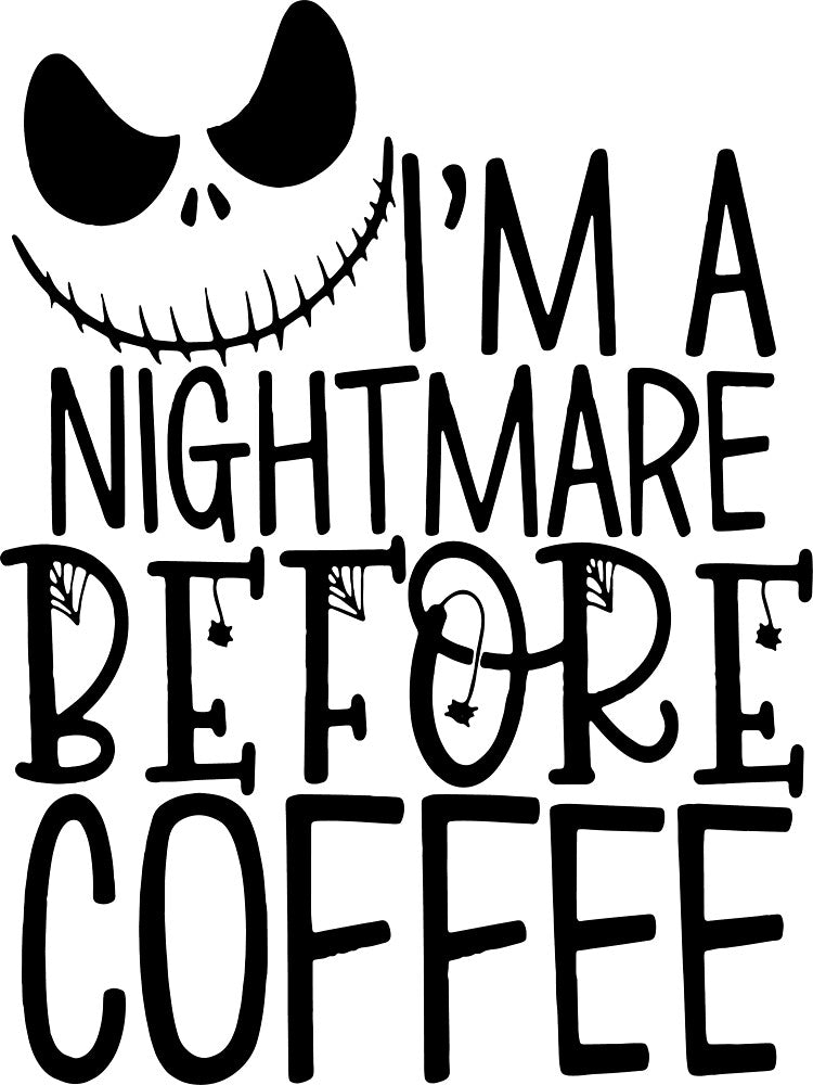 A Nightmare Before Coffee mask by Gordag22222