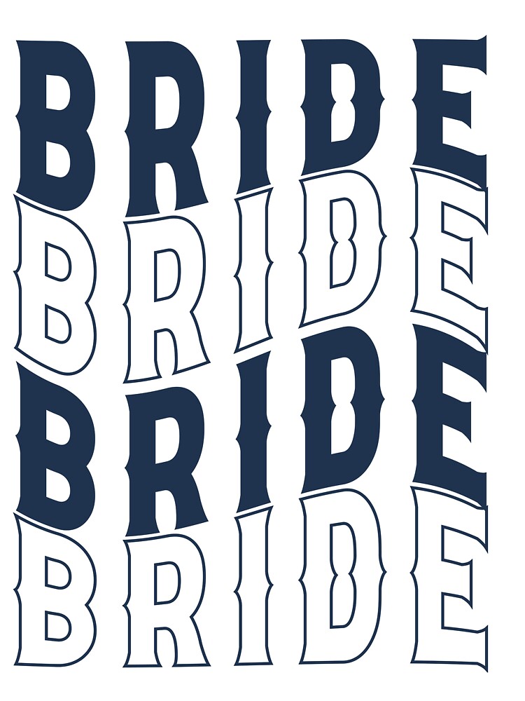 Nashville Bachelorette Party Bride Navy Blue Gift for Bride by mysticblvd