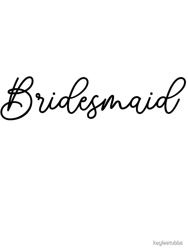 Bridesmaid by kayleetubbs