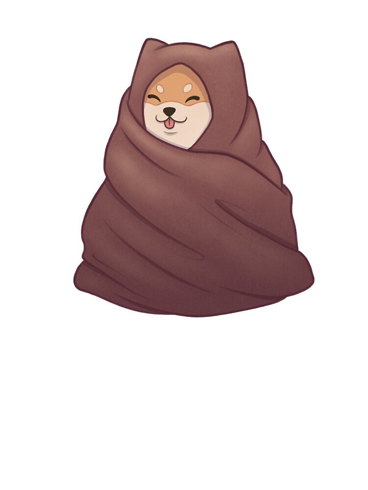 Cozy Shiba by Shanman-Art