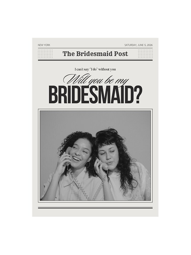 Bridesmaid by Nomoneynohoneys