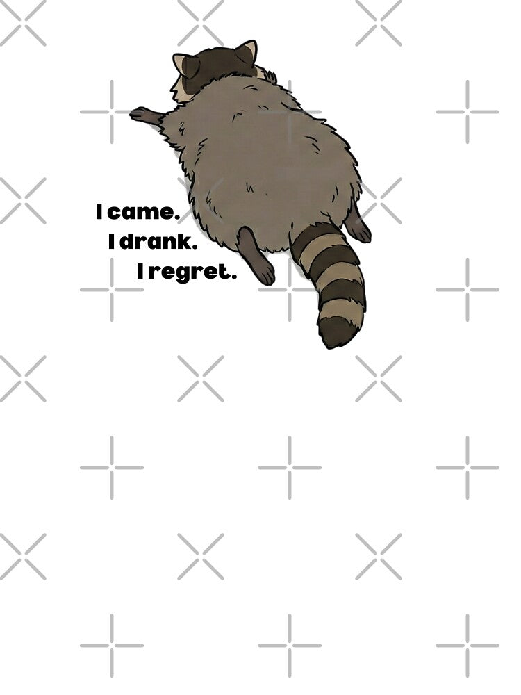 Viral Liquor-Store Raccoon – Funny Chonky Trash Panda Art by SimplyJasper