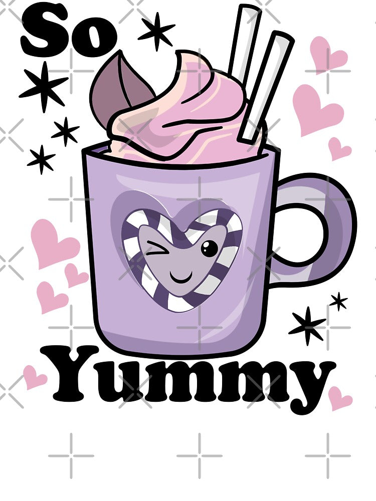 So Yummy Cute and Funny Delicious Hot Cocoa by PearlMoonGrapes