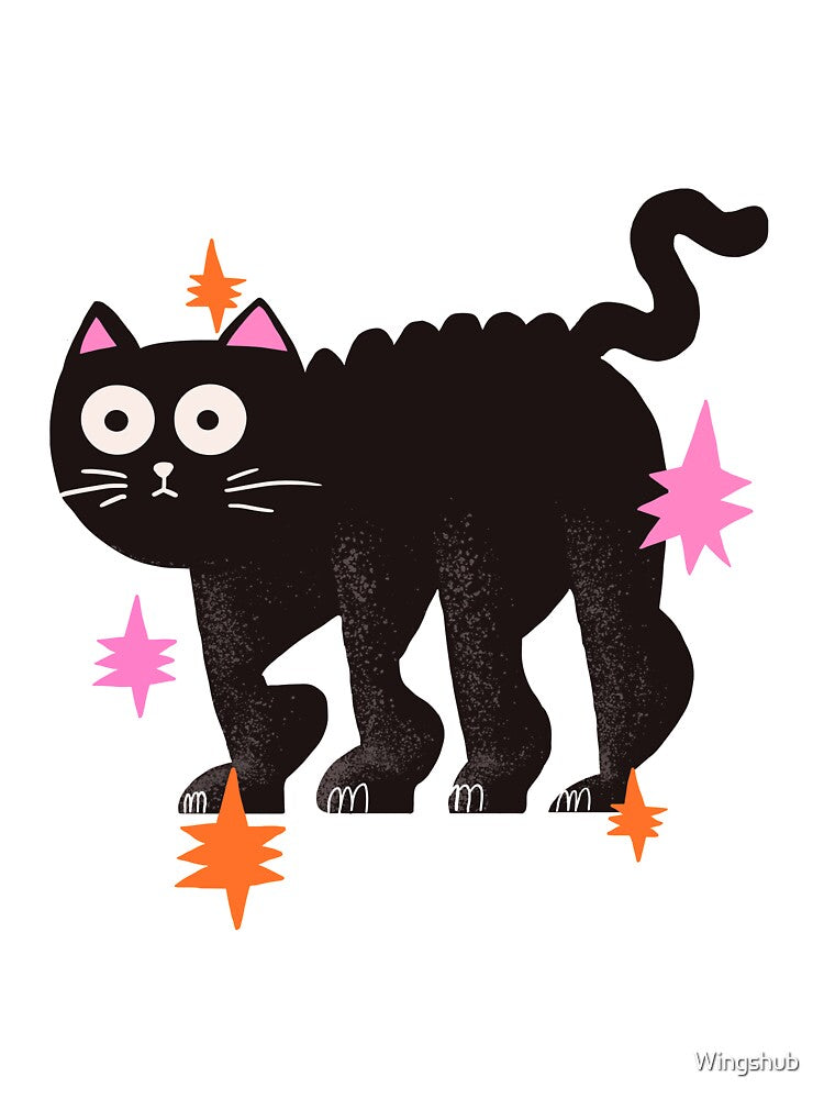 Black cat by Wingshub